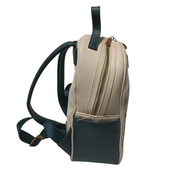 Star Wars Loungefly Vader Floral Mini Backpack Blue SUPER RARE! - Picture 3 of 8